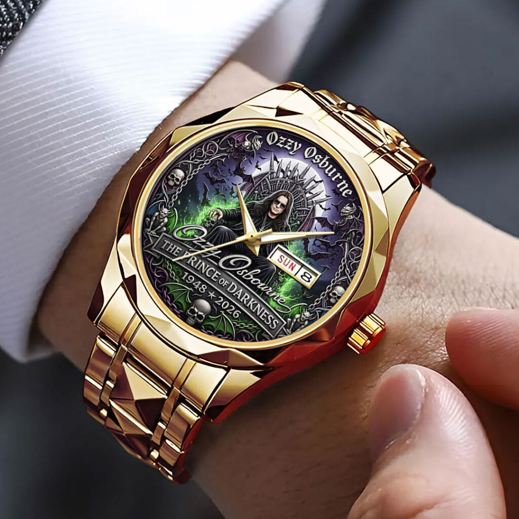 Ozzy Osbourne Alloy Luxury Quartz Watch - NGHIAVT9564