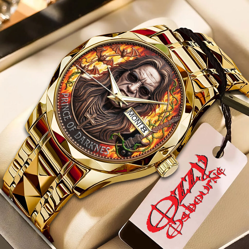 Ozzy Osbourne Alloy Luxury Quartz Watch - NGHIAVT9565