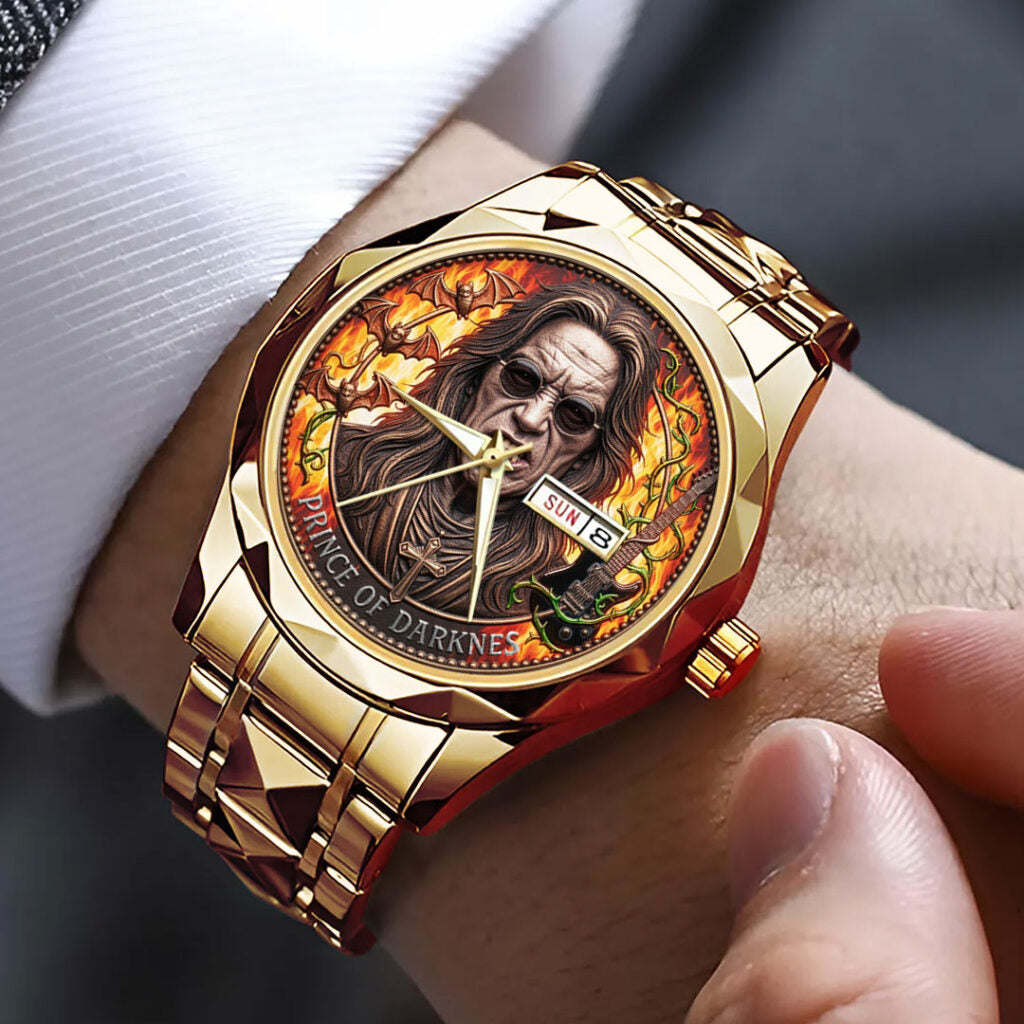 Ozzy Osbourne Alloy Luxury Quartz Watch - NGHIAVT9565