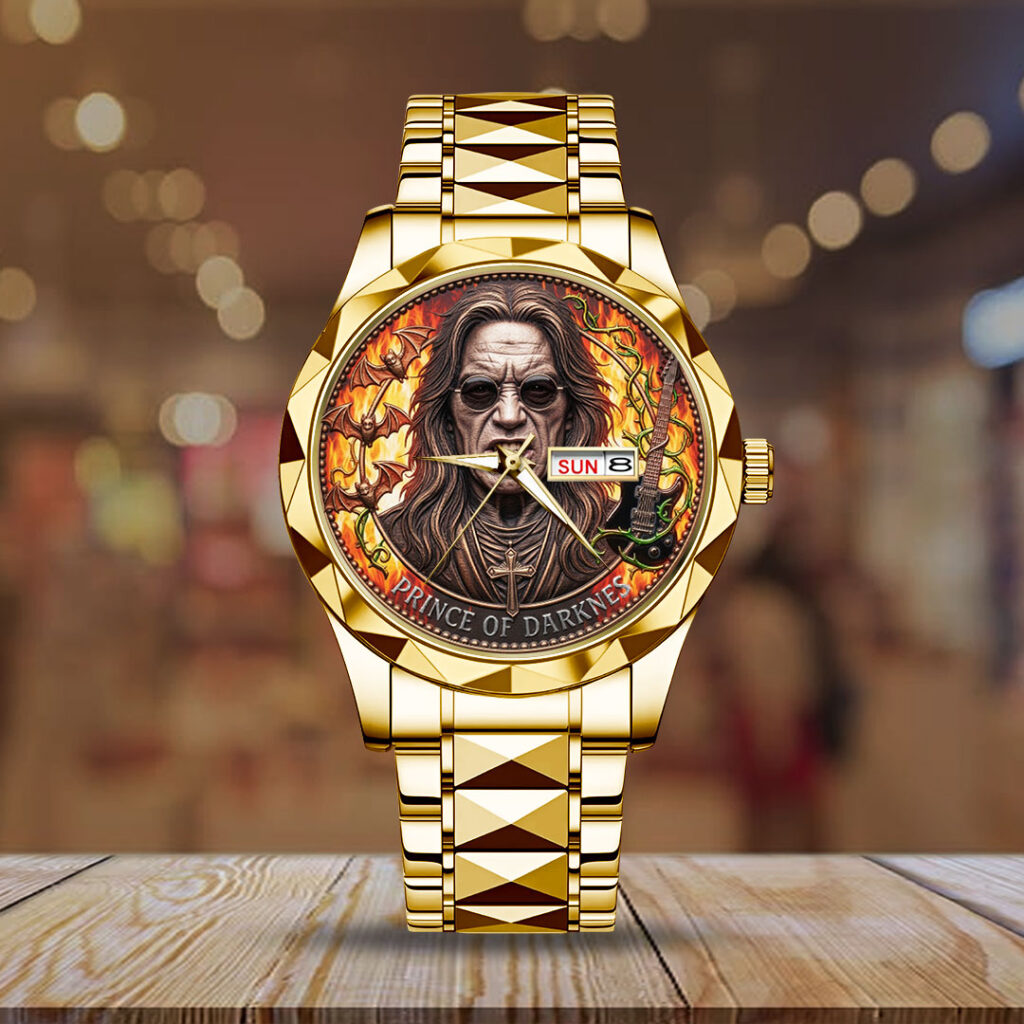 Ozzy Osbourne Alloy Luxury Quartz Watch - NGHIAVT9565
