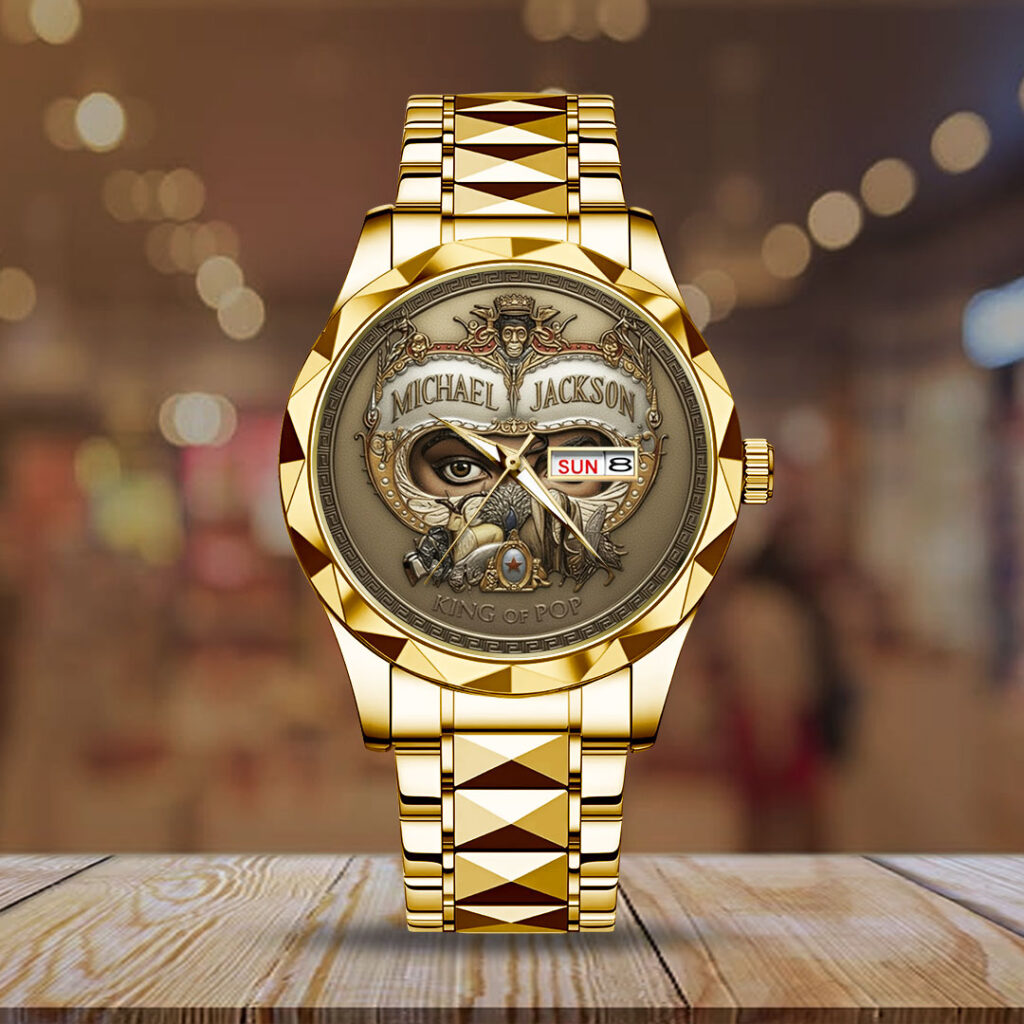 Michael Jackson Alloy Luxury Quartz Watch - NGHIAVT9572