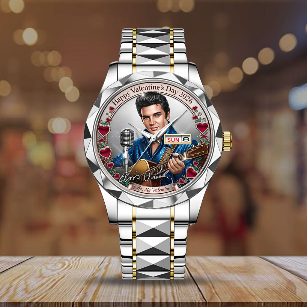 Elvis Presley Alloy Luxury Quartz Watch - NGHIAVT9595