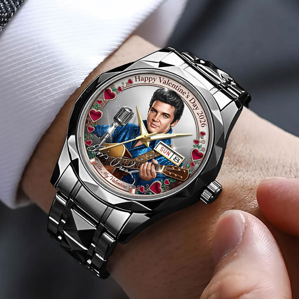 Elvis Presley Alloy Luxury Quartz Watch - NGHIAVT9595