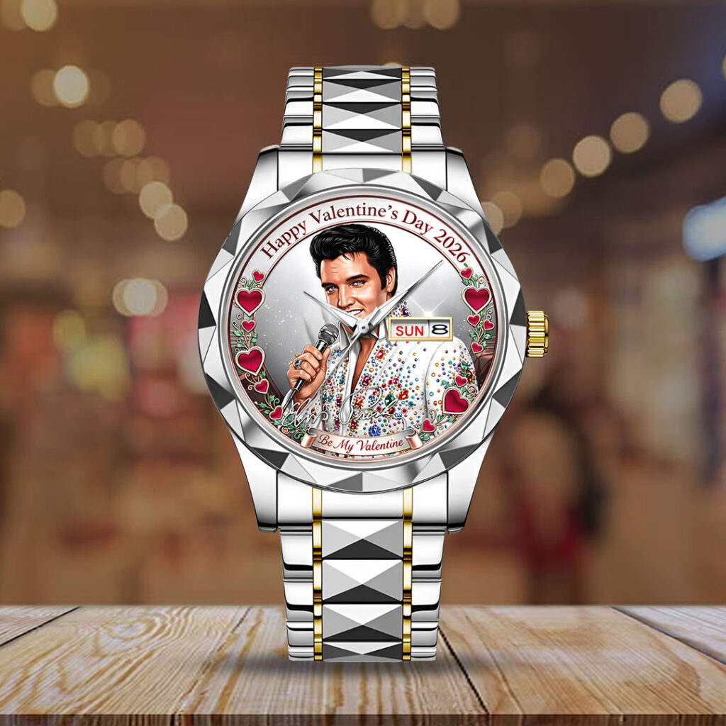 Elvis Presley Alloy Luxury Quartz Watch - NGHIAVT9596