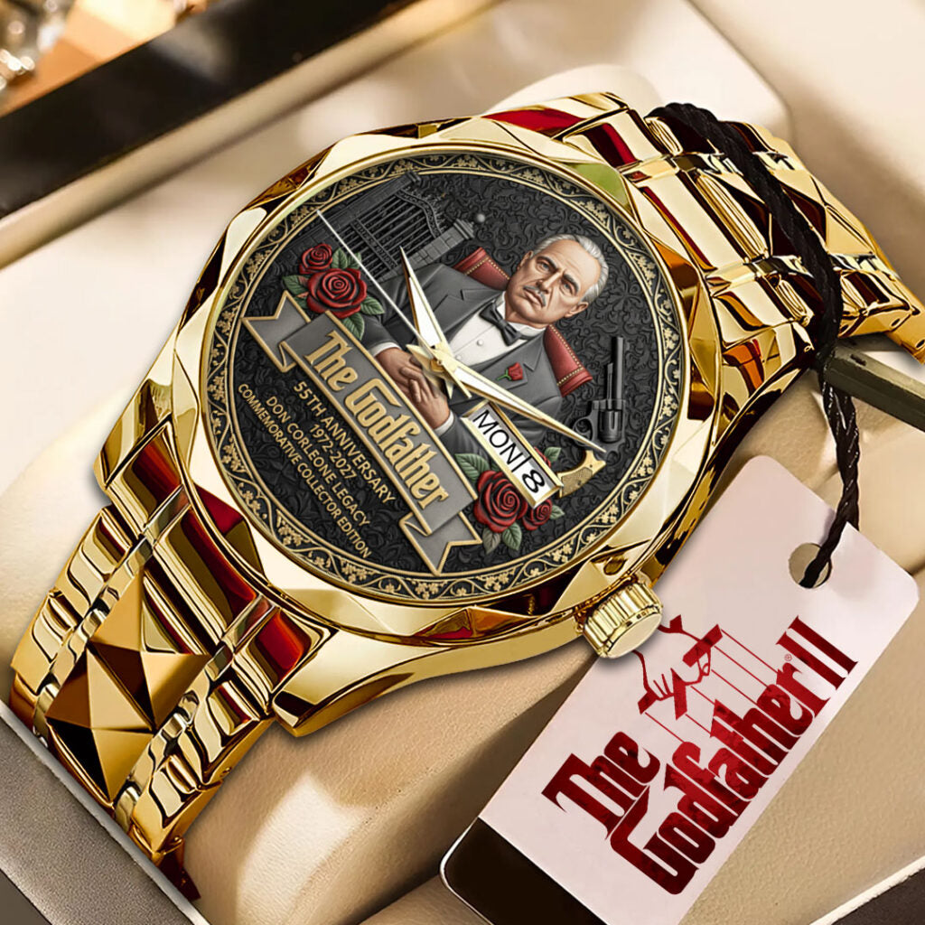 The Godfather Alloy Luxury Quartz Watch - NGHIAVT9628
