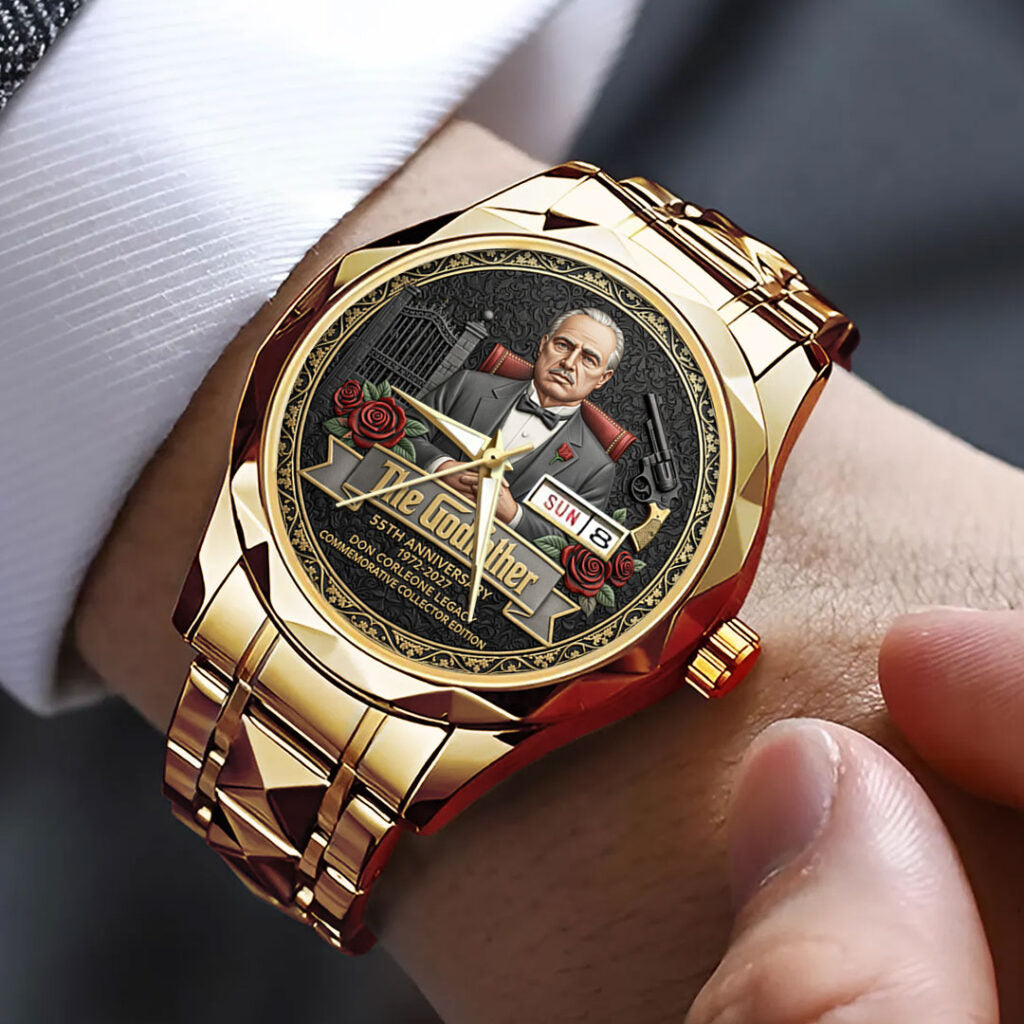 The Godfather Alloy Luxury Quartz Watch - NGHIAVT9628