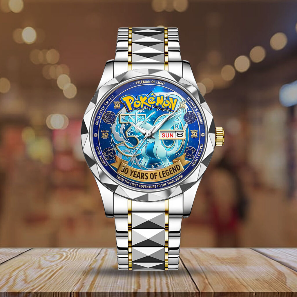 Pokemon 1996-2026 Alloy Luxury Quartz Watch - NGHIAVT9650