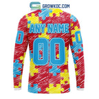 NHL Florida Panthers Puzzle Autism Awareness Personalized Hoodie T Shirt