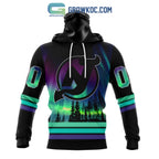 NHL New Jersey Devils Personalized Special Design With Northern Lights Hoodie T Shirt