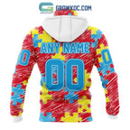NHL Ottawa Senators Puzzle Autism Awareness Personalized Hoodie T Shirt