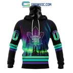 NHL Toronto Maple Leafs Personalized Special Design With Northern Lights Hoodie T Shirt