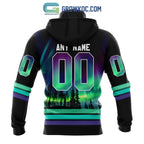 NHL Toronto Maple Leafs Personalized Special Design With Northern Lights Hoodie T Shirt