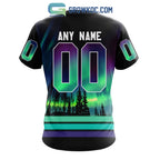 NHL Toronto Maple Leafs Personalized Special Design With Northern Lights Hoodie T Shirt