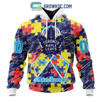 NHL Toronto Maple Leafs Puzzle Autism Awareness Personalized Hoodie T Shirt