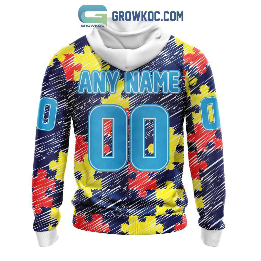 NHL Toronto Maple Leafs Puzzle Autism Awareness Personalized Hoodie T Shirt