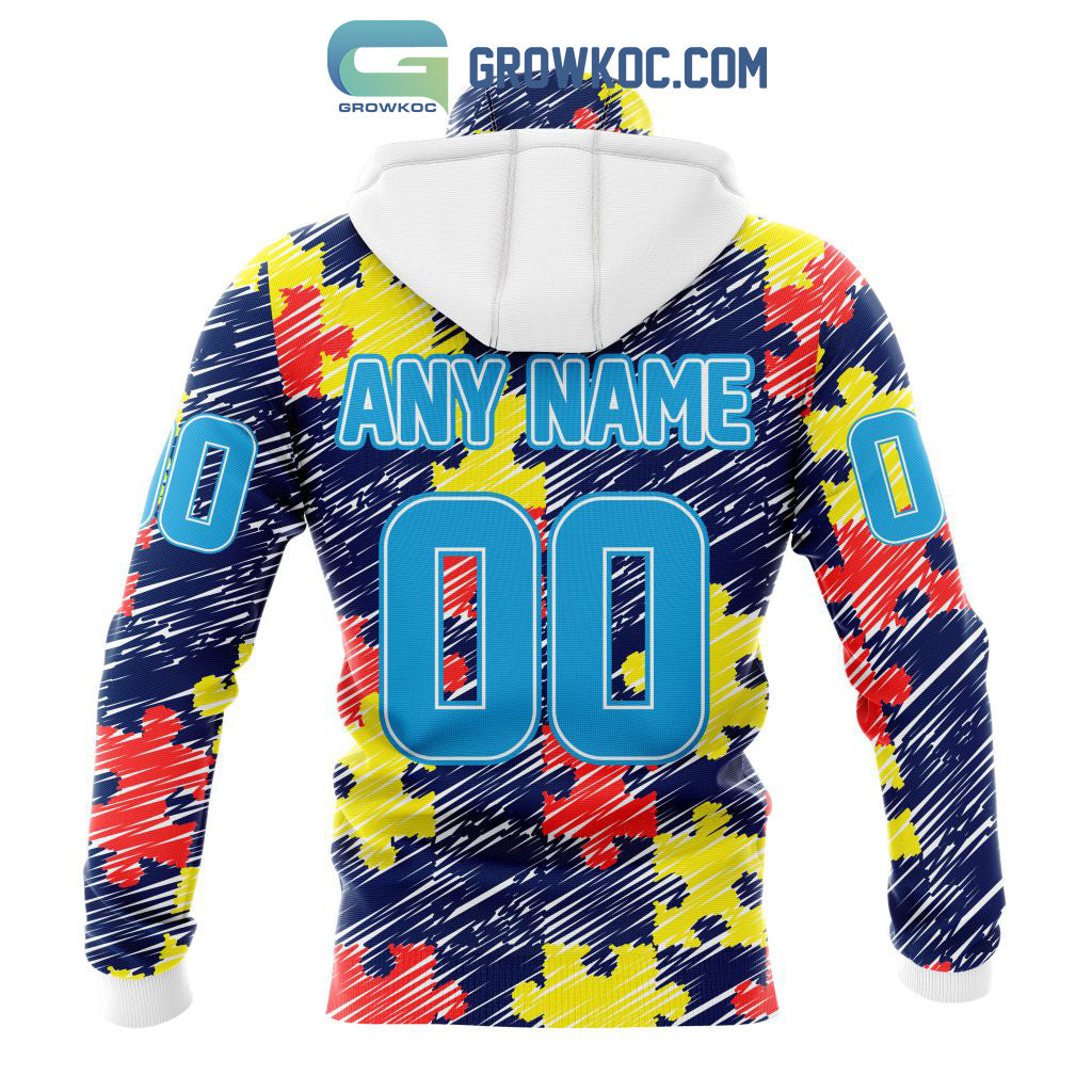 NHL Toronto Maple Leafs Puzzle Autism Awareness Personalized Hoodie T Shirt