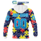 NHL Toronto Maple Leafs Puzzle Autism Awareness Personalized Hoodie T Shirt