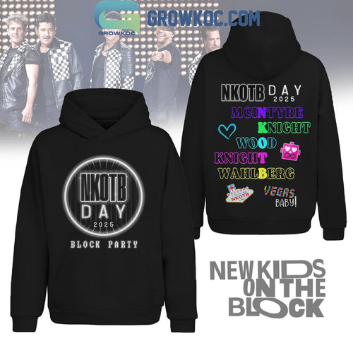 NKOTB Block Party Day 2025 Hoodie T Shirt