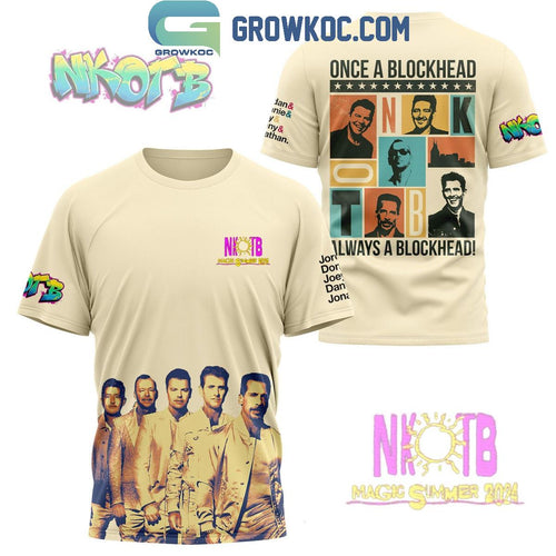 NKOTB Once A Blockhead Always A Blockhead Hoodie T-Shirt