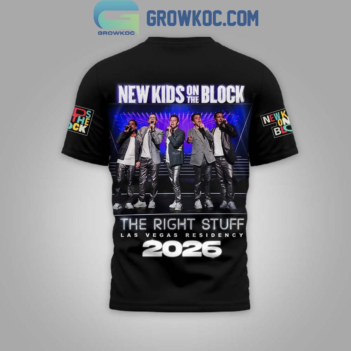 NKOTB The Right Stuff 2026 Tour Shirt