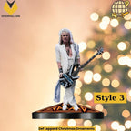 Def Leppard Christmas Ornaments