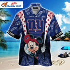 NY Giants Tropical Cartoon Character Hawaiian Shirt
