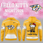 Nashville Predators Hello Kitty Night 2026 Hoodie