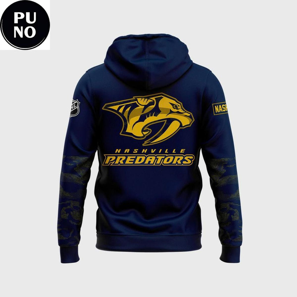 Nashville Predators Military Appreciation 2026 Hoodie T-Shirt
