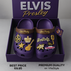 New Collection Elvis Presley Crocs Charms