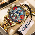 New England Patriots 65th Anniversary Alloy Luxury Quartz Watch - MAITM14414