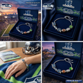 New England Patriots Charm Bracelet