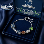 New England Patriots Charm Bracelet