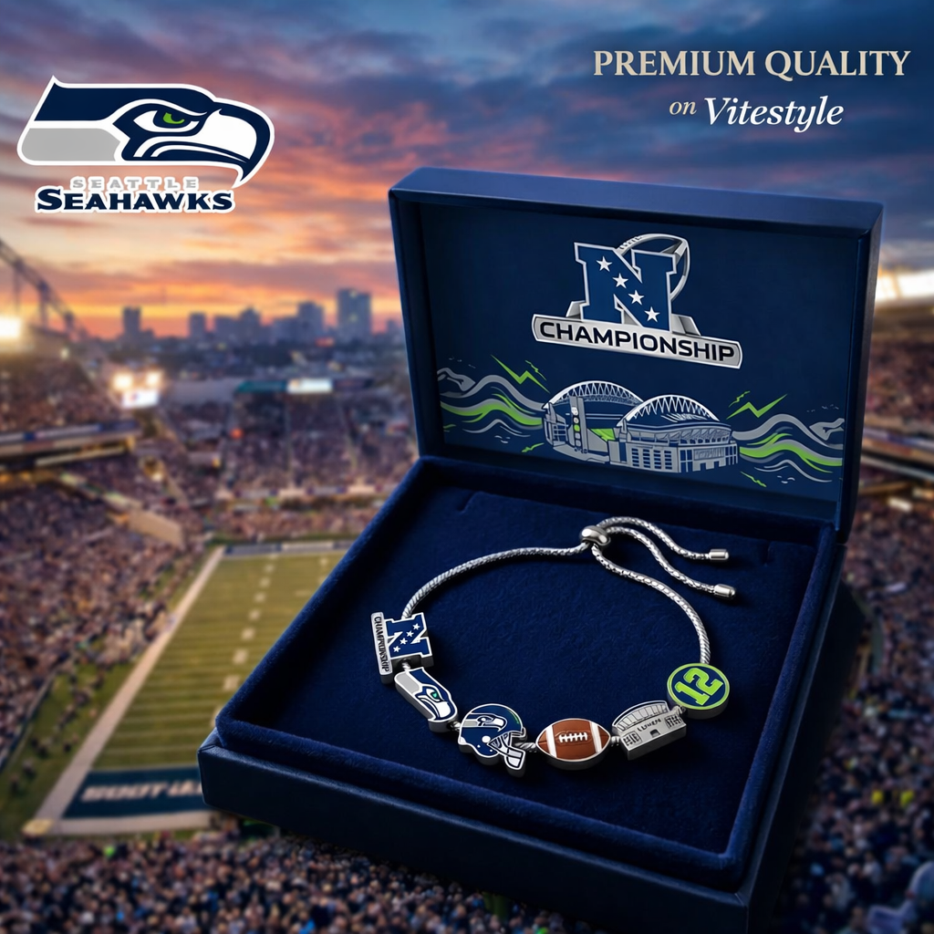 New England Patriots Charm Bracelet