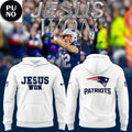New England Patriots Jesus Won 2026 Hoodie T-Shirt