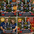 New England Patriots Quarterback Legacy Ornament
