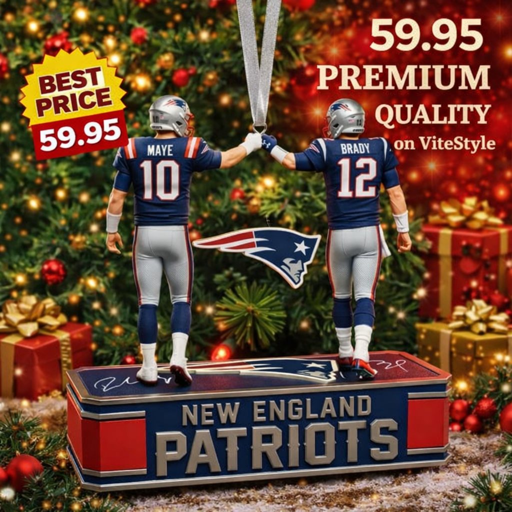 New England Patriots Quarterback Legacy Ornament