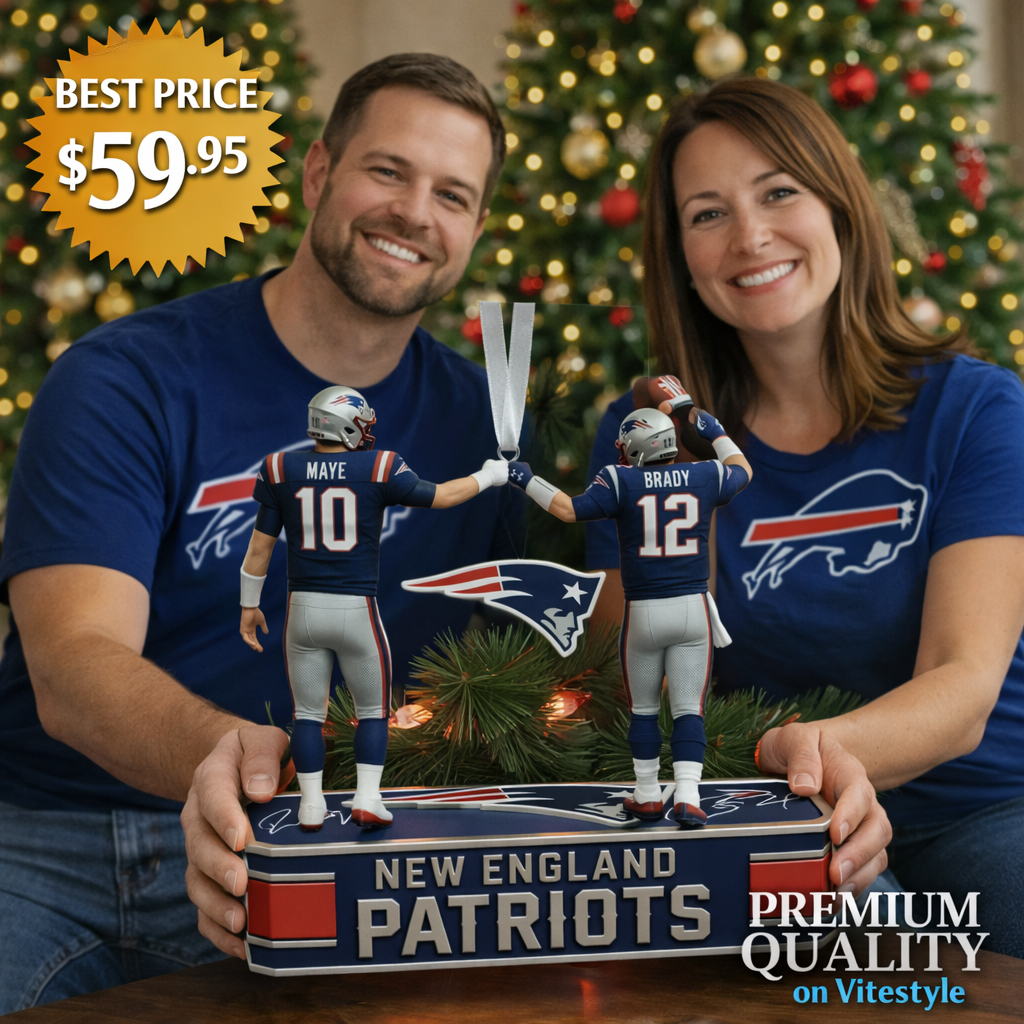 New England Patriots Quarterback Legacy Ornament