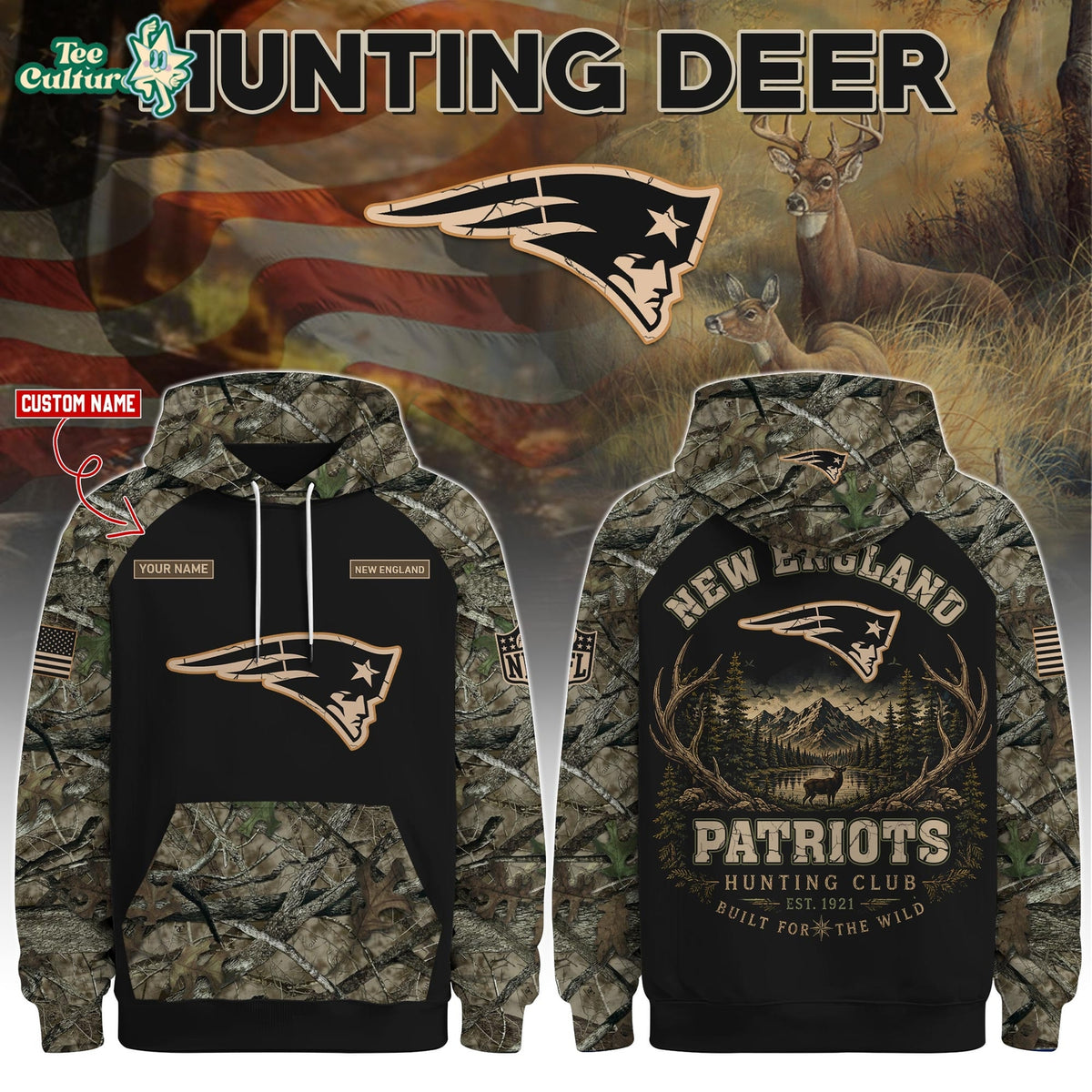New England Patriots Special Hunting Season 2026 Limited Edition Hoodie