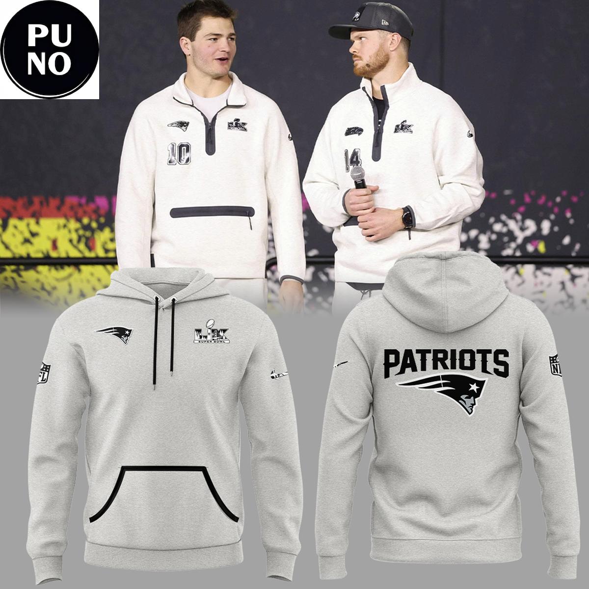 New England Patriots Super Bowl LX Opening Night 2026 Hoodie