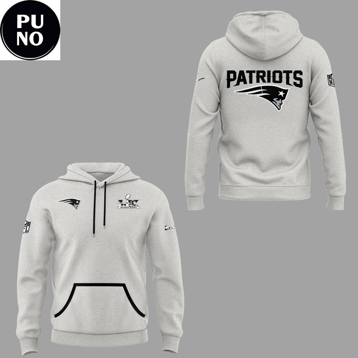 New England Patriots Super Bowl LX Opening Night 2026 Hoodie