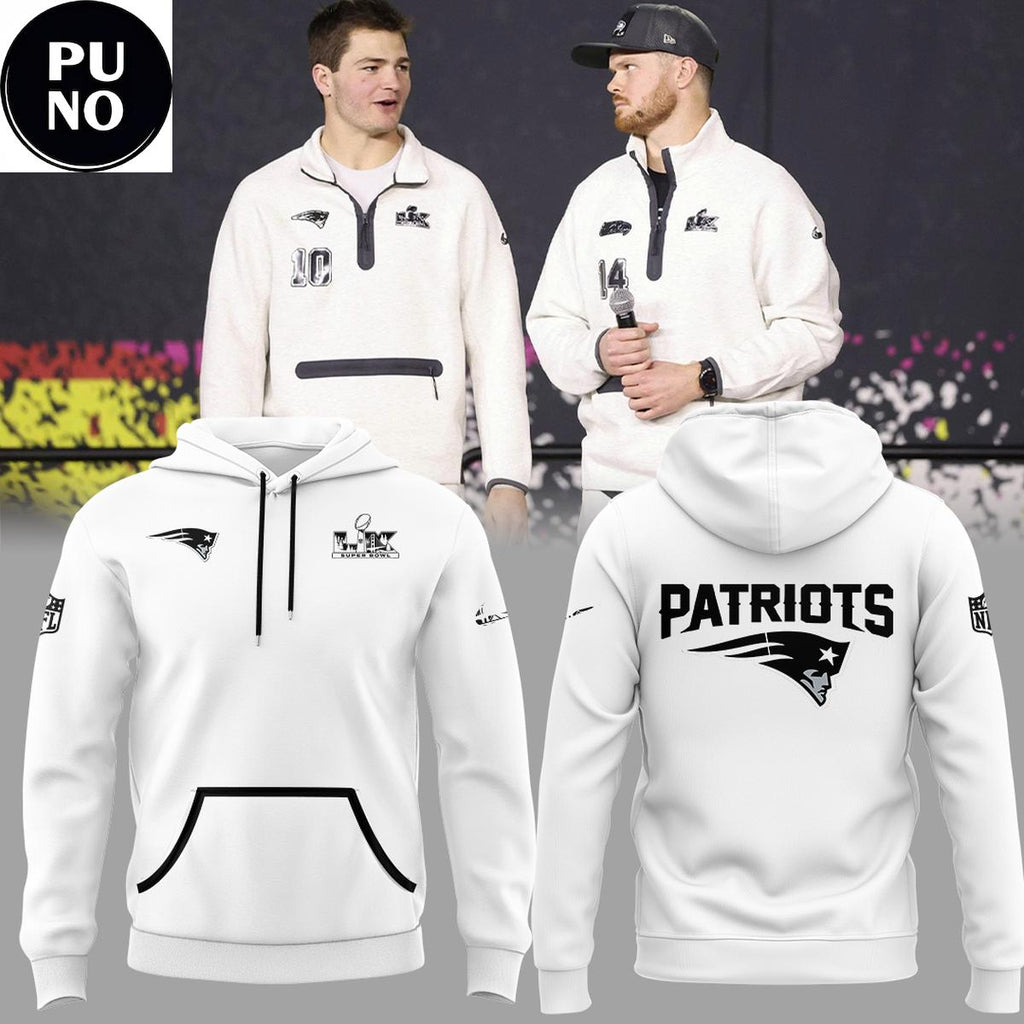 New England Patriots Super Bowl LX Opening Night 2026 Hoodie