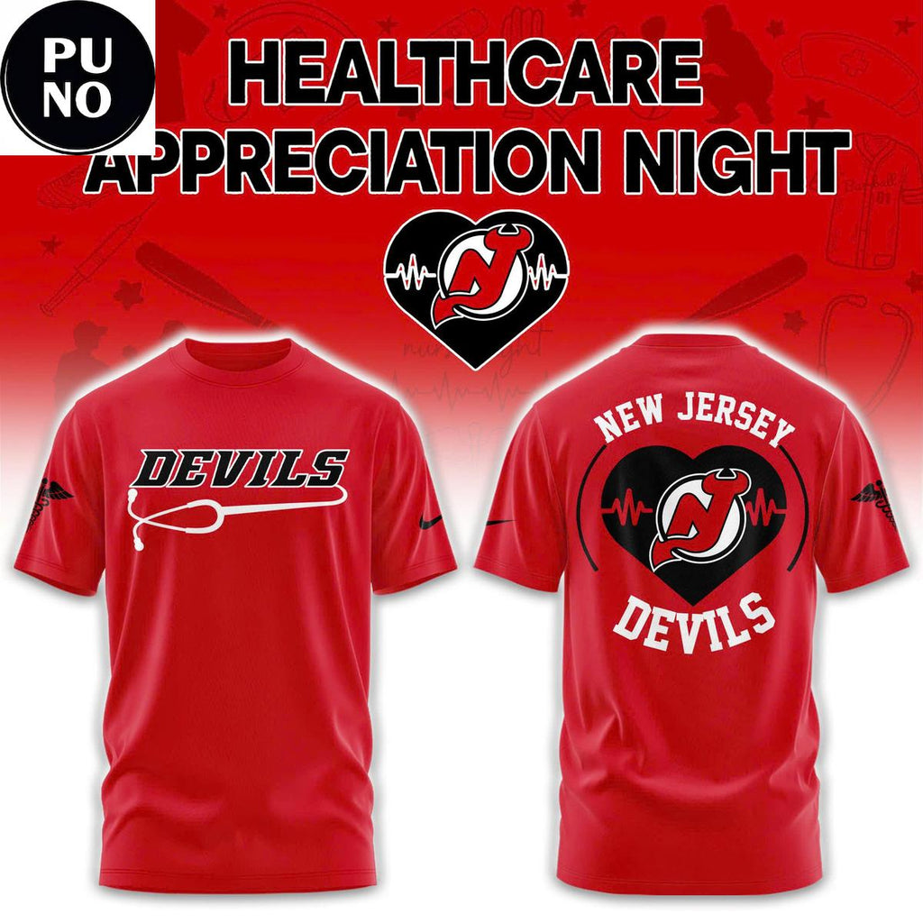 New Jersey Devils Healthcare Appreciation Night 2026 Hoodie T-Shirt