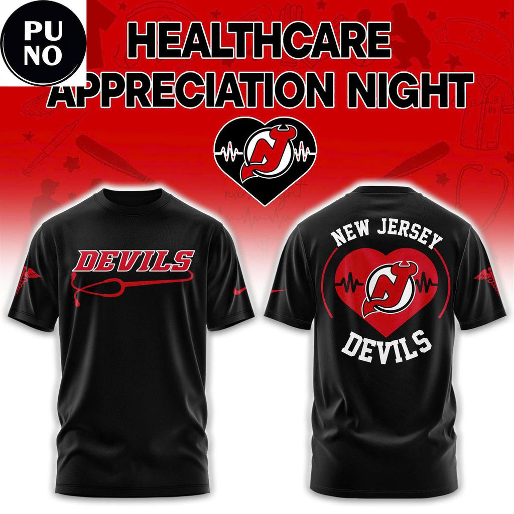 New Jersey Devils Healthcare Appreciation Night 2026 Hoodie T-Shirt