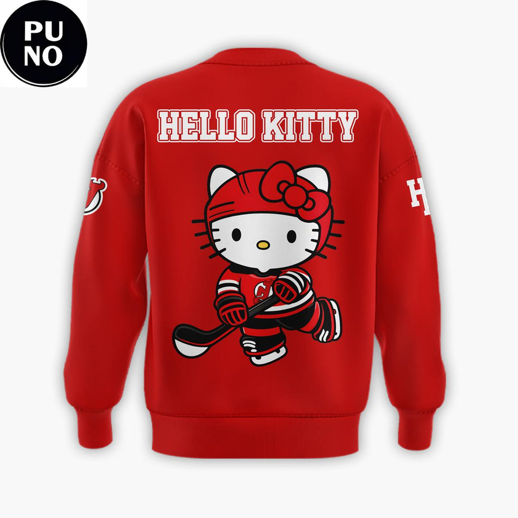 New Jersey Devils x Hello Kitty Night 2026 Hoodie T-Shirt