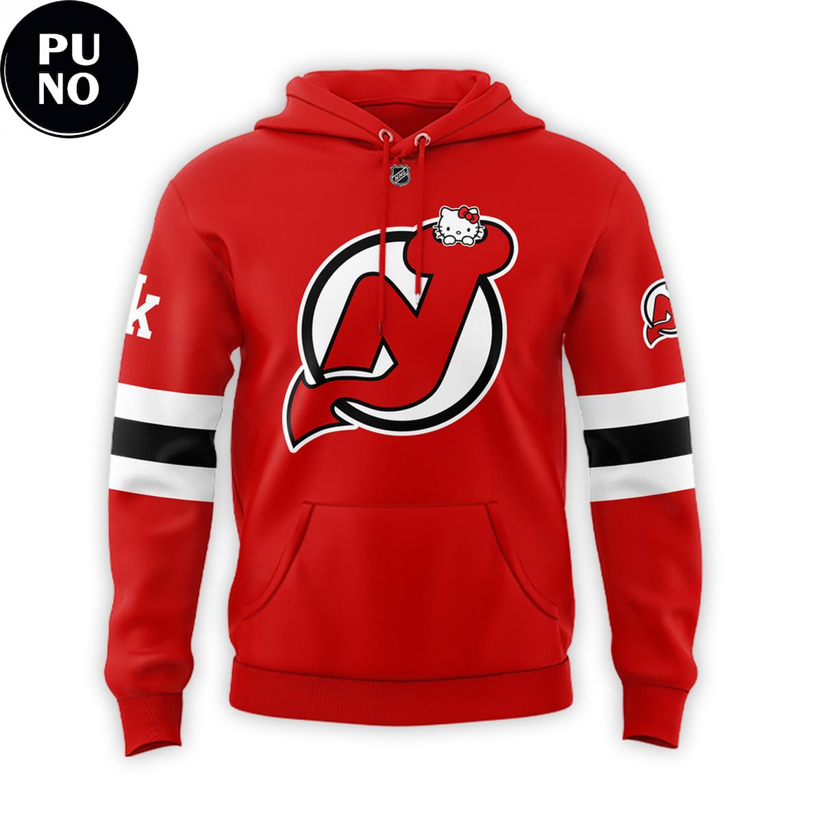 New Jersey Devils x Hello Kitty Night 2026 Hoodie T-Shirt