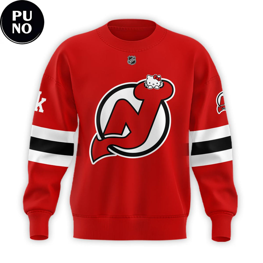 New Jersey Devils x Hello Kitty Night 2026 Hoodie T-Shirt