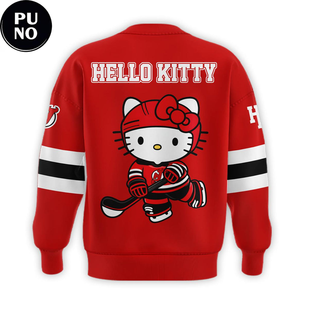 New Jersey Devils x Hello Kitty Night 2026 Hoodie T-Shirt