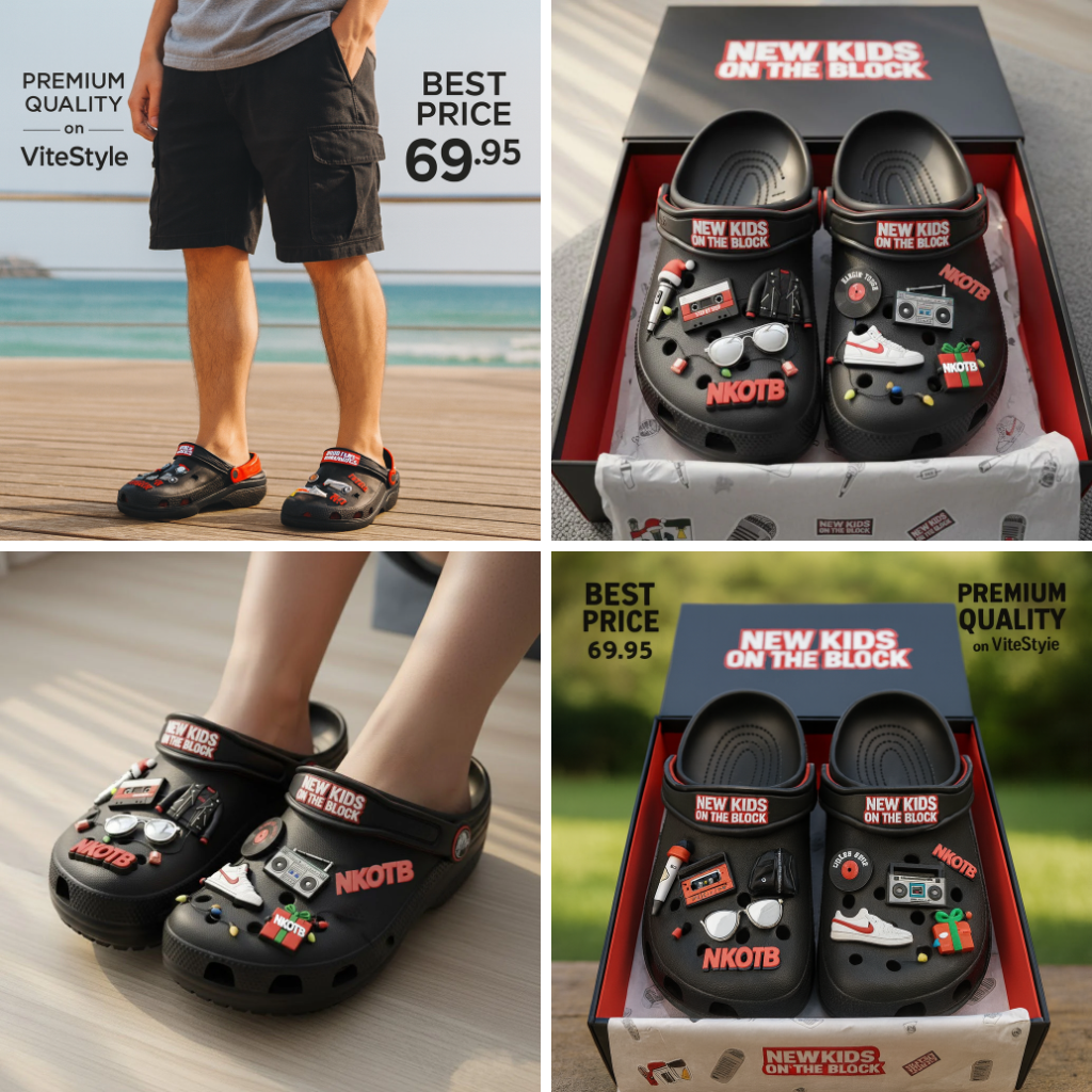 New Kids on the Block Crocs Charms