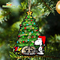 New Orleans Saints Custom Snoopy Peanuts Christmas Ornament Xmas Tree Decorations