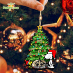 New Orleans Saints Custom Snoopy Peanuts Christmas Ornament Xmas Tree Decorations